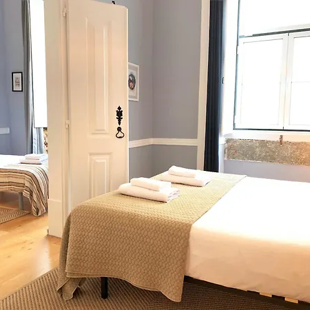 Sj2de Heart Of Lisbon, 1min To Augusta Arch! Spacious 2 Apts With 4br& 2ba Лісабон