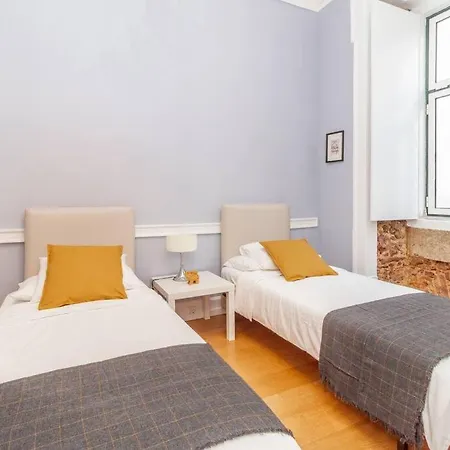 Apartman Sj2dee Heart Of Baixa New Air Conditioning Spacious 2 Apts 4br2ba Lisboa